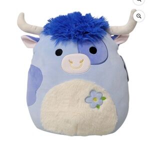 NWT Squishmallows 12"" Bermayeh The Bull, Large